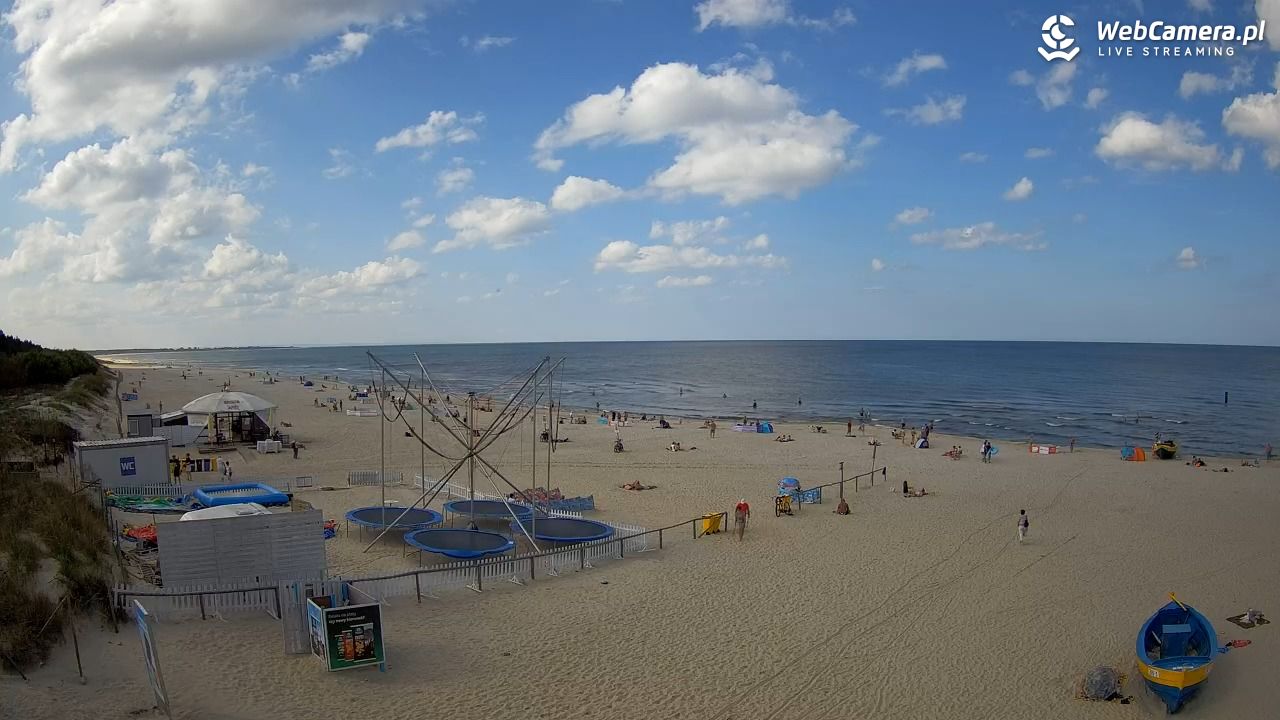 JANTAR - widok na plażę - 10 wresień 2025, 14:26