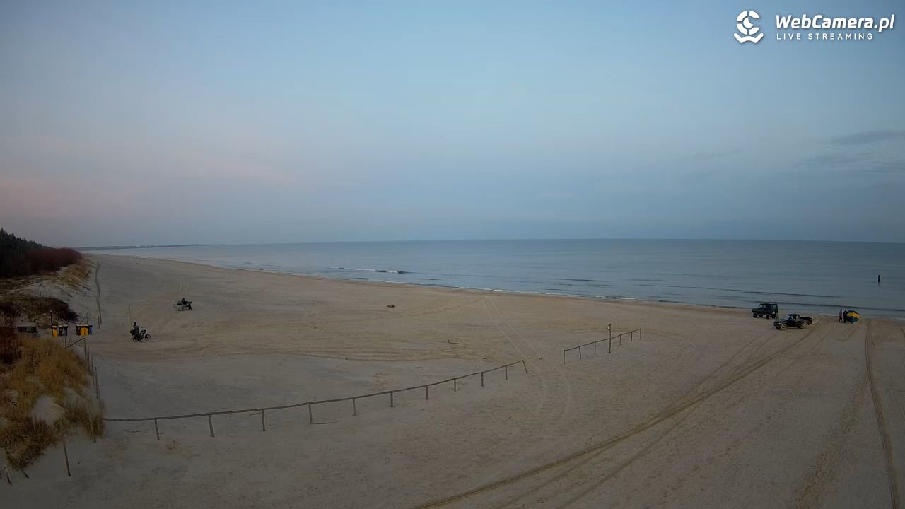 JANTAR - widok na plażę - 15 grudzień 2025, 07:47