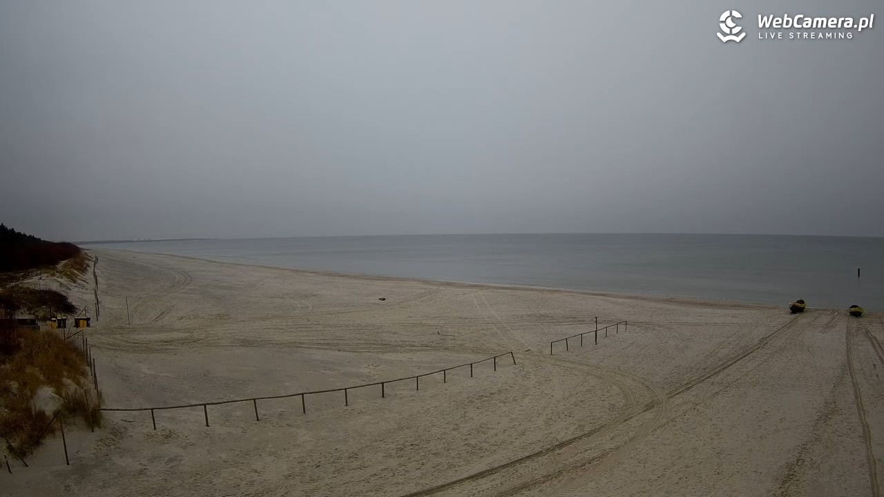 JANTAR - widok na plażę - 15 grudzień 2025, 15:50