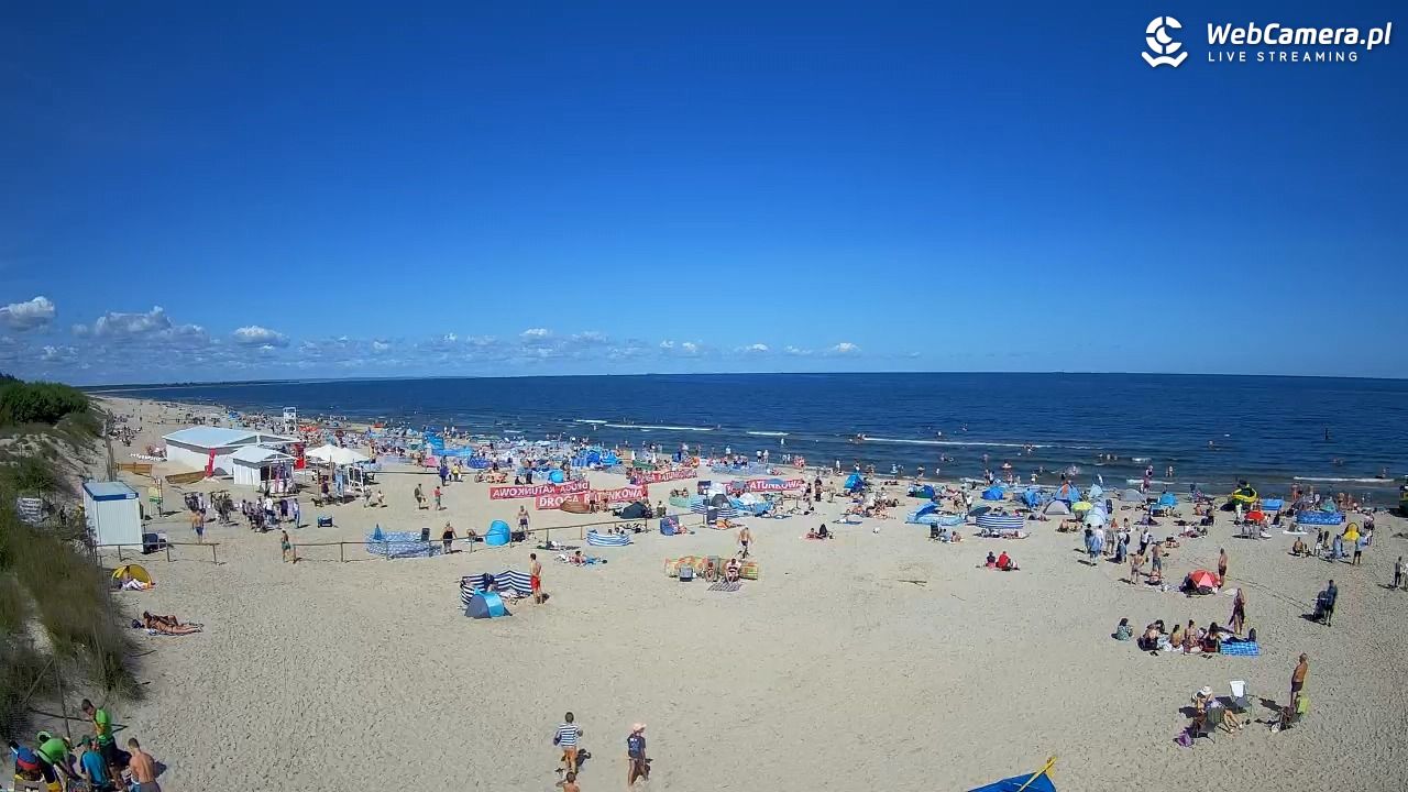 JANTAR - widok na plażę - 02 sierpień 2026, 10:48