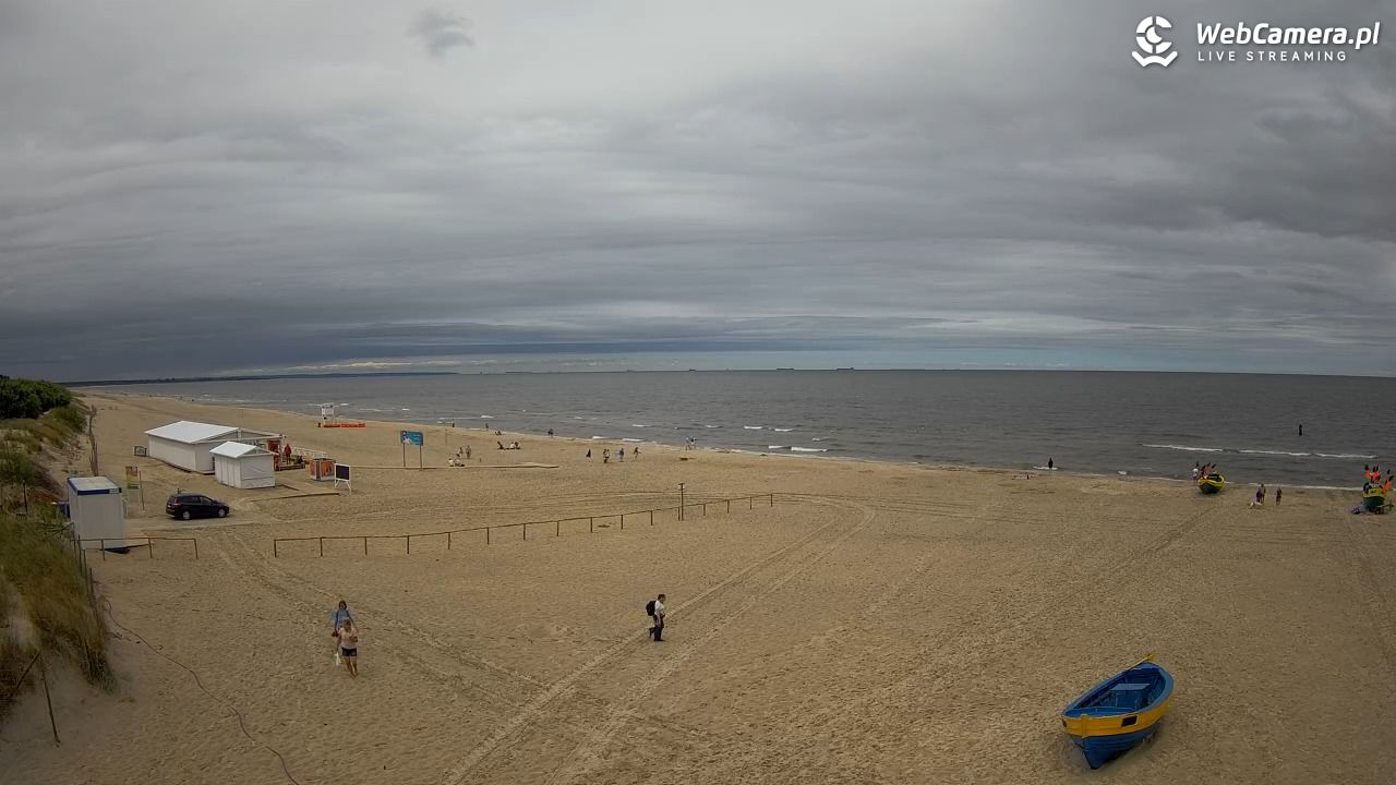 JANTAR - widok na plażę - 01 lipiec 2026, 12:35