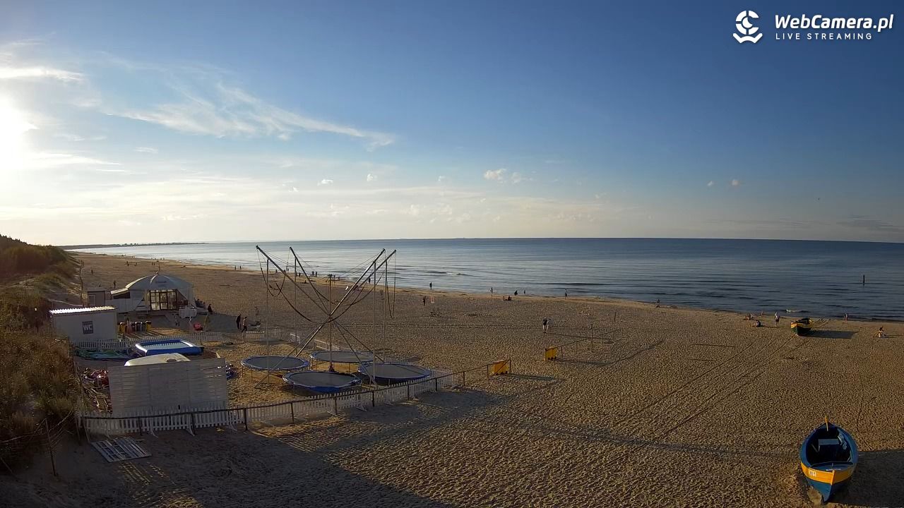 JANTAR - widok na plażę - 11 wresień 2025, 17:43