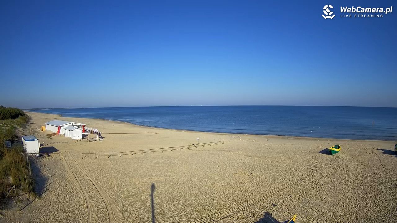 JANTAR - widok na plażę - 28 wresień 2026, 09:10