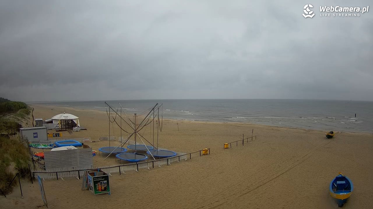 JANTAR - widok na plażę - 11 wresień 2025, 10:18