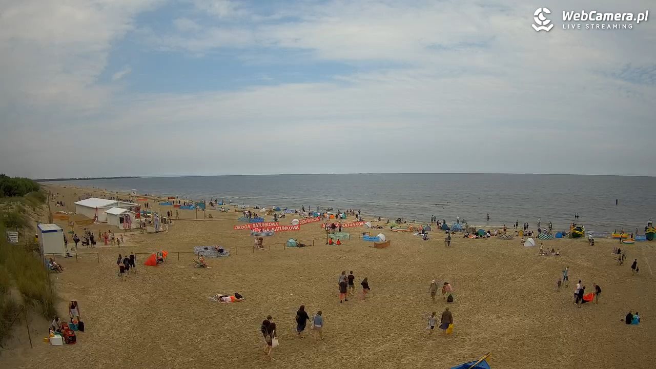 JANTAR - widok na plażę - 01 sierpień 2026, 10:56