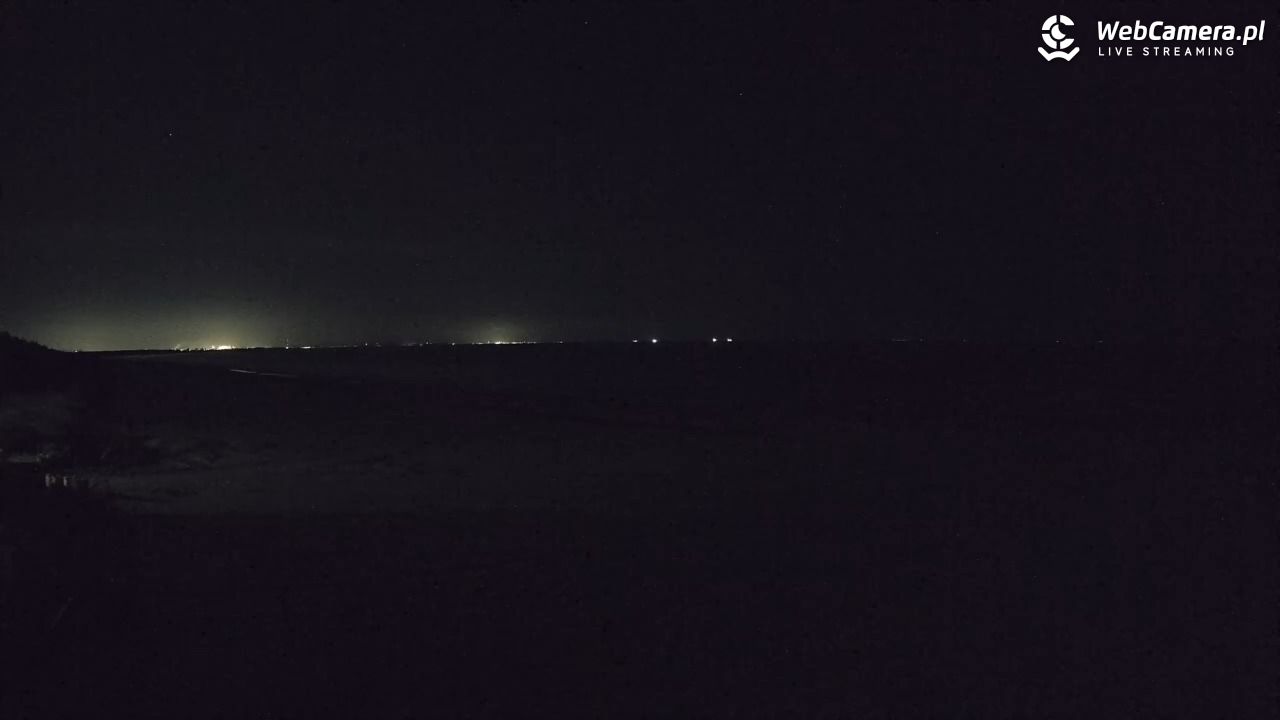 JANTAR - widok na plażę - 25 marzec 2026, 21:56