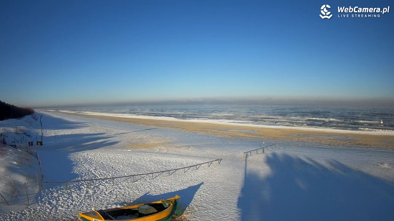 JANTAR - widok na plażę - 03 luty 2026, 09:30