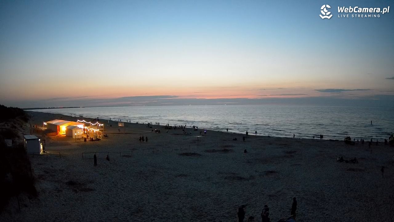 JANTAR - widok na plażę - 04 sierpień 2026, 21:30