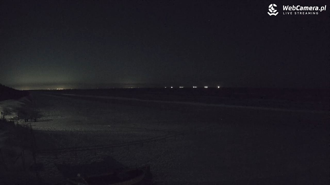 JANTAR - widok na plażę - 03 luty 2026, 20:08