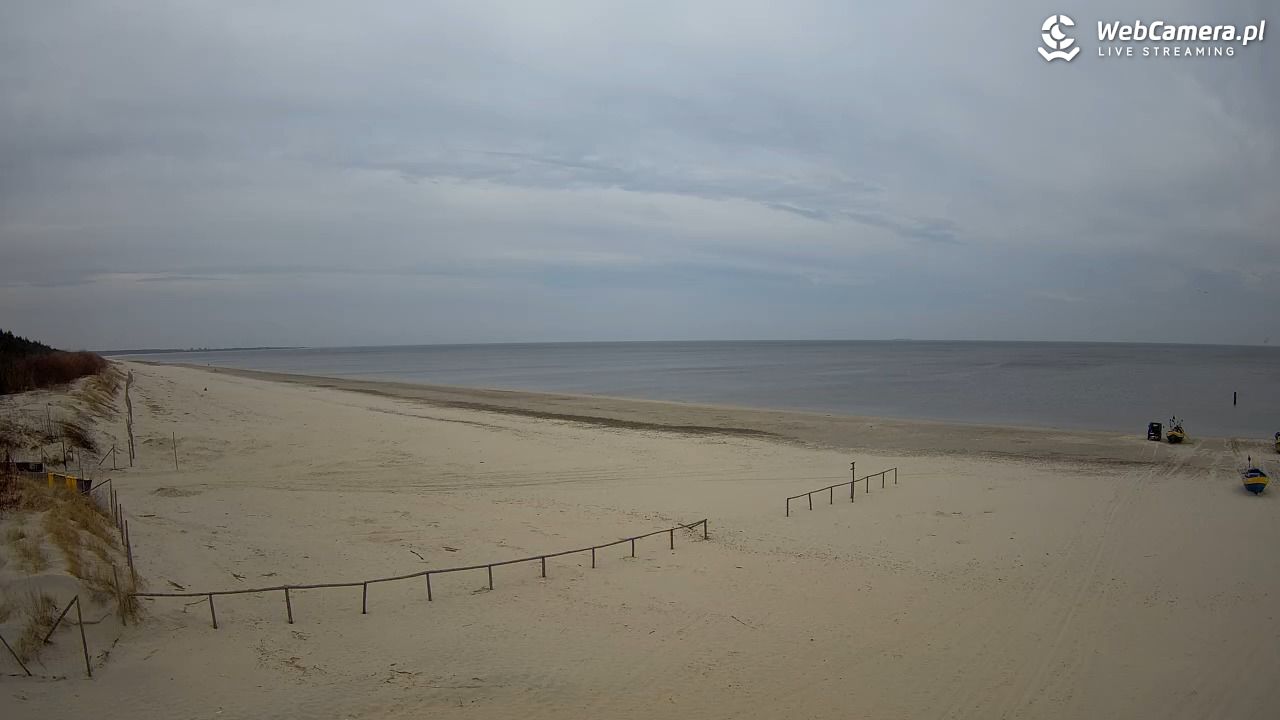 JANTAR - widok na plażę - 25 marzec 2026, 11:25