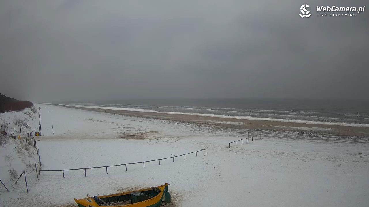 JANTAR - widok na plażę - 05 luty 2026, 15:15