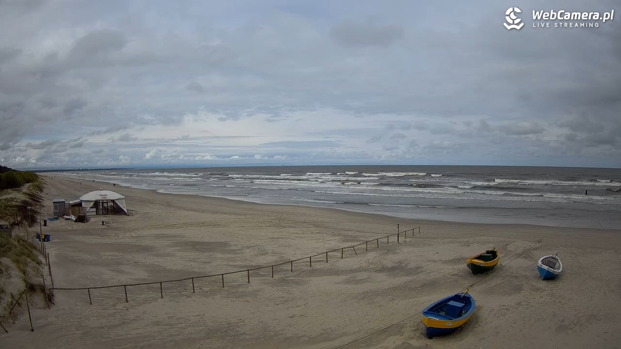 JANTAR - widok na plażę - 17 maj 2025, 13:06