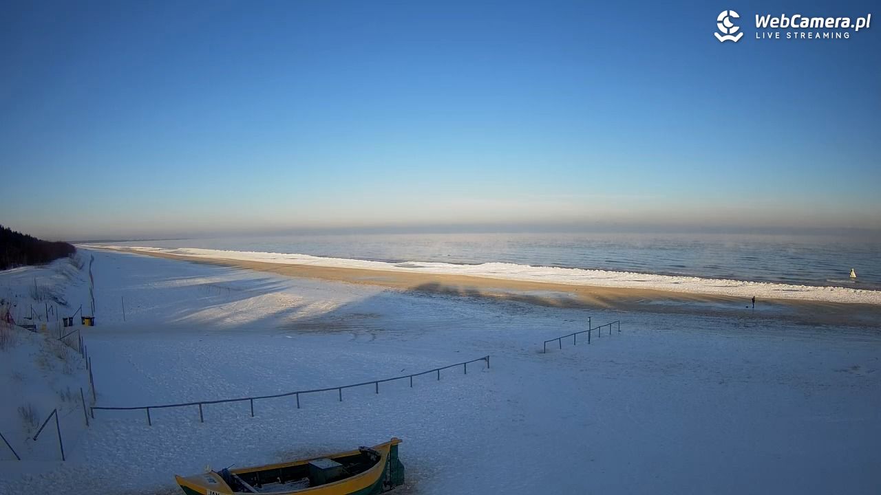 JANTAR - widok na plażę - 02 luty 2026, 08:42