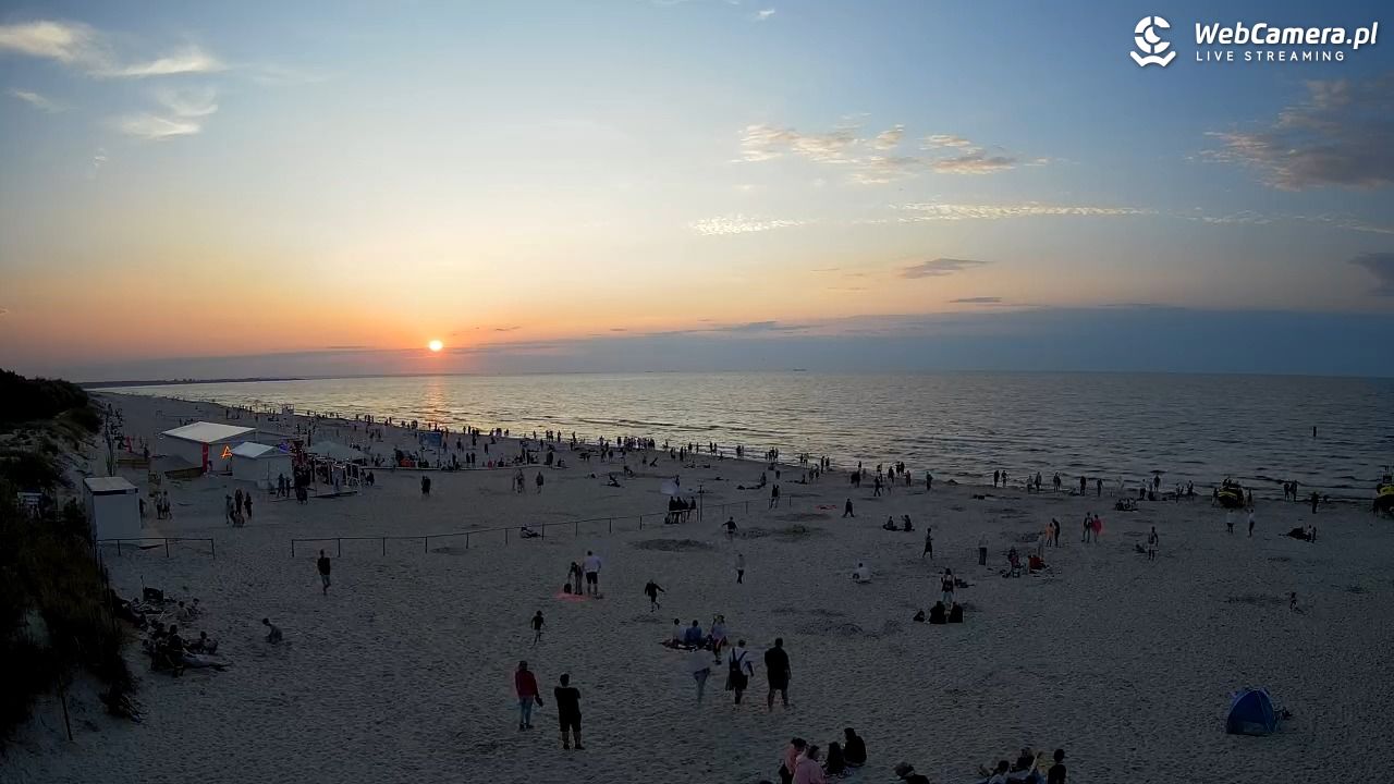 JANTAR - widok na plażę - 04 sierpień 2026, 20:21