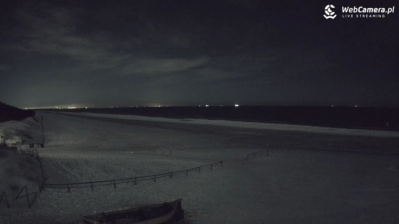 JANTAR - widok na plażę - 02 luty 2026, 20:46