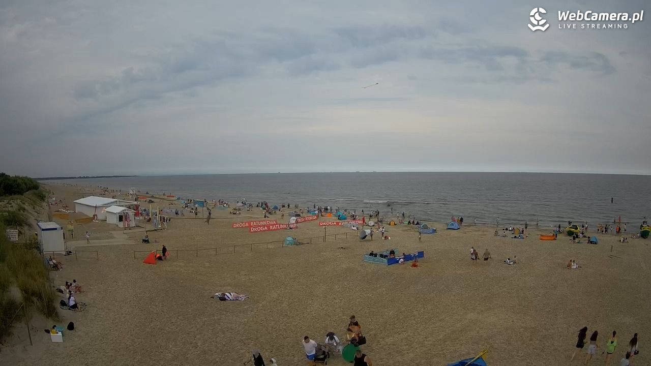 JANTAR - widok na plażę - 01 sierpień 2026, 12:31