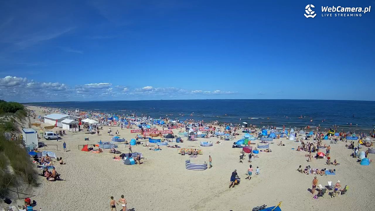 JANTAR - widok na plażę - 02 sierpień 2026, 11:24