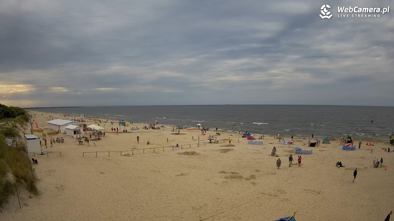 JANTAR - widok na plażę - 04 sierpień 2026, 17:15