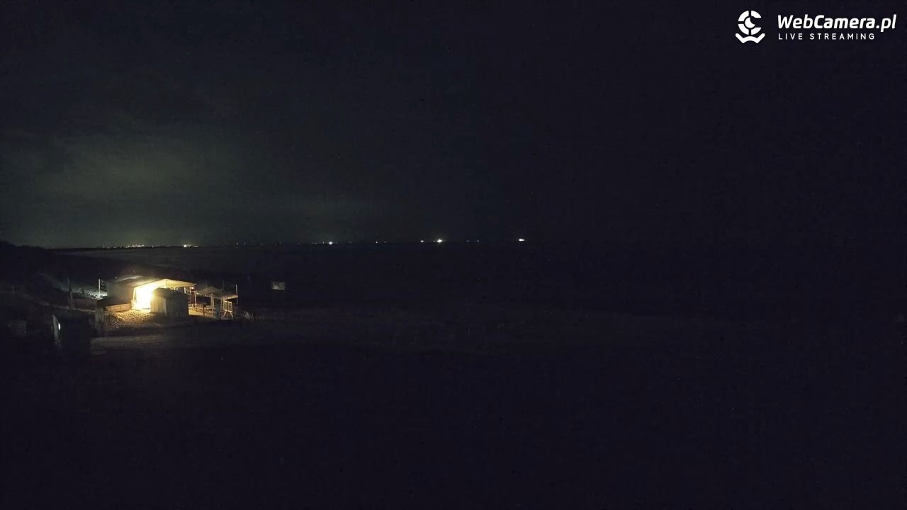 JANTAR - widok na plażę - 05 sierpień 2026, 02:49