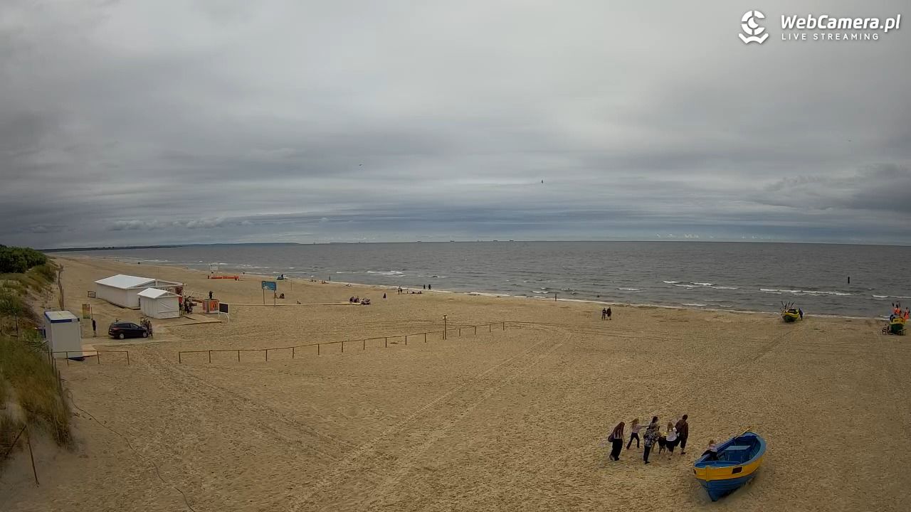JANTAR - widok na plażę - 01 lipiec 2026, 13:35