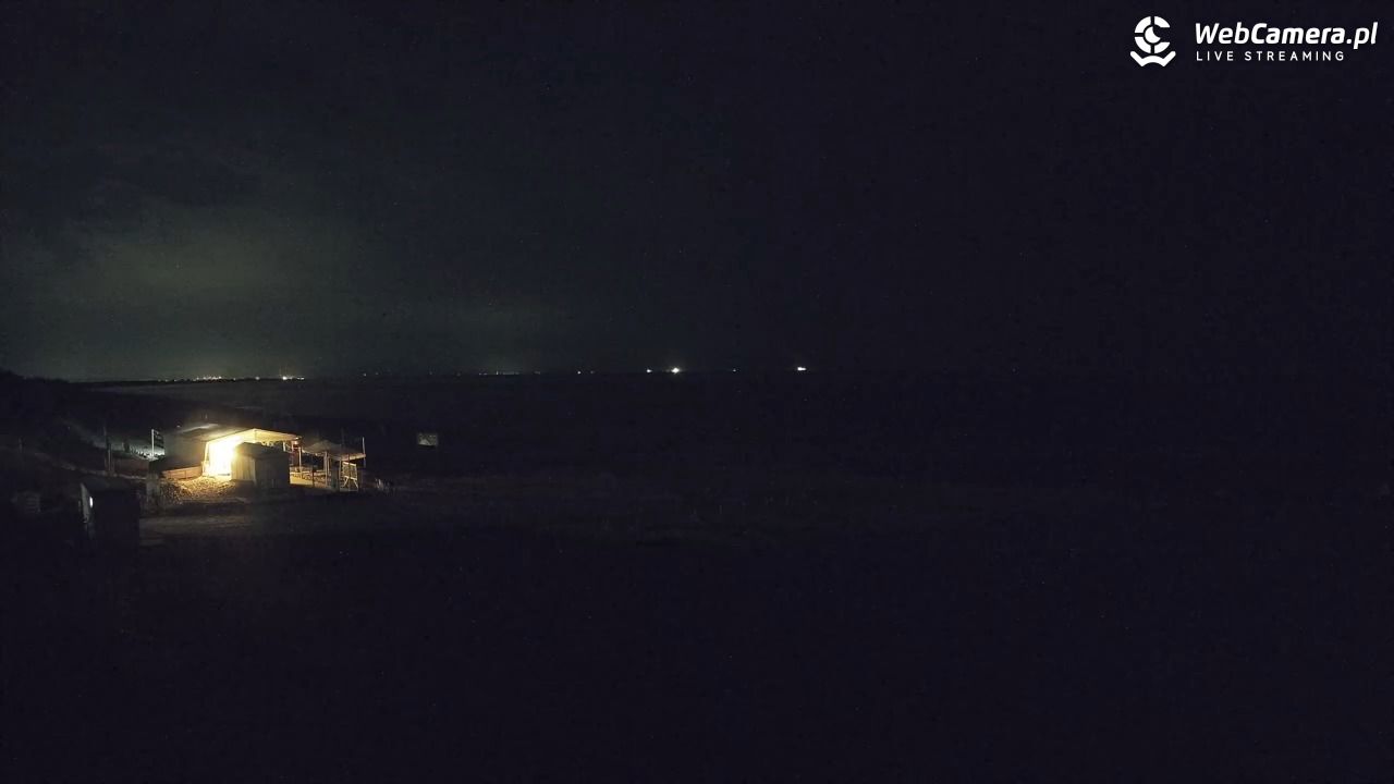 JANTAR - widok na plażę - 05 sierpień 2026, 02:47