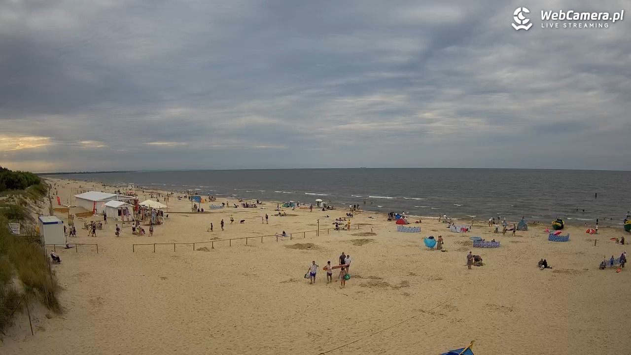 JANTAR - widok na plażę - 04 sierpień 2026, 17:14