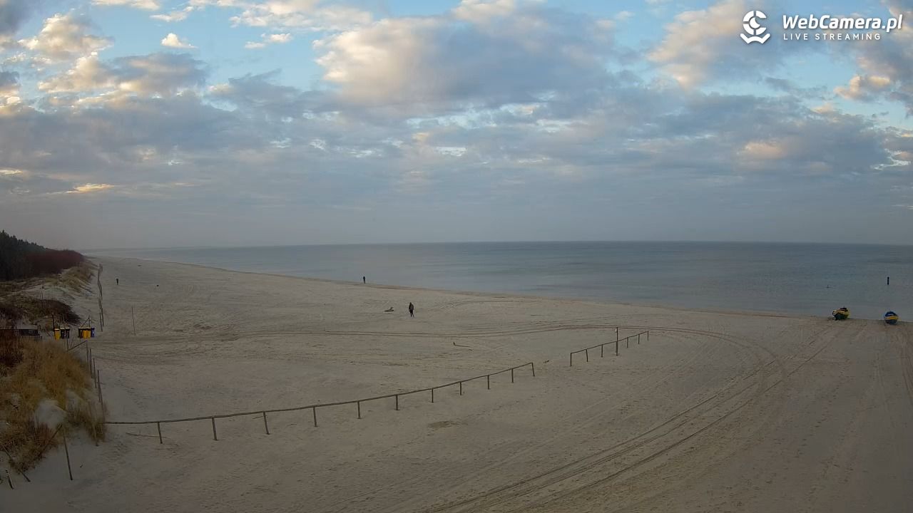 JANTAR - widok na plażę - 19 grudzień 2025, 14:45