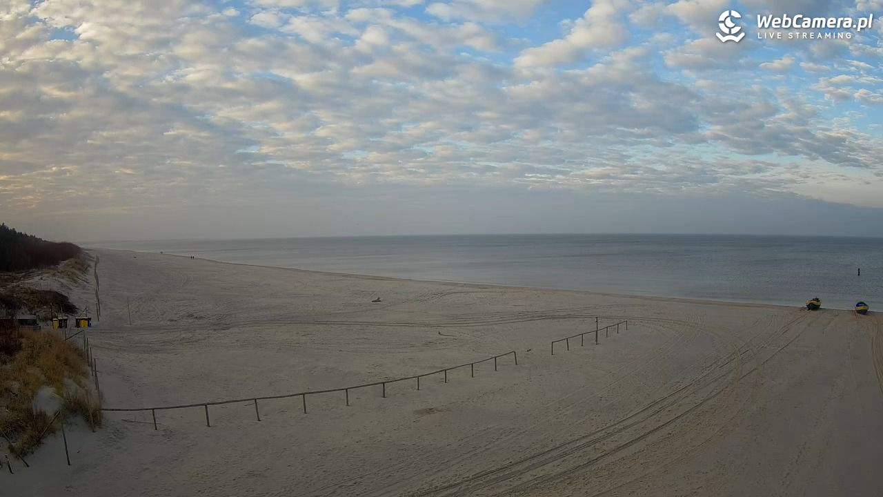 JANTAR - widok na plażę - 19 grudzień 2025, 13:58