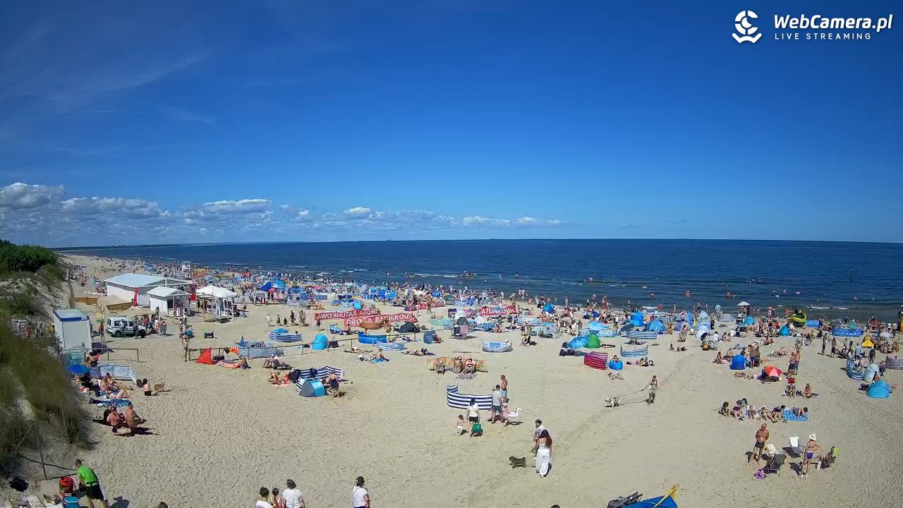 JANTAR - widok na plażę - 02 sierpień 2026, 11:25