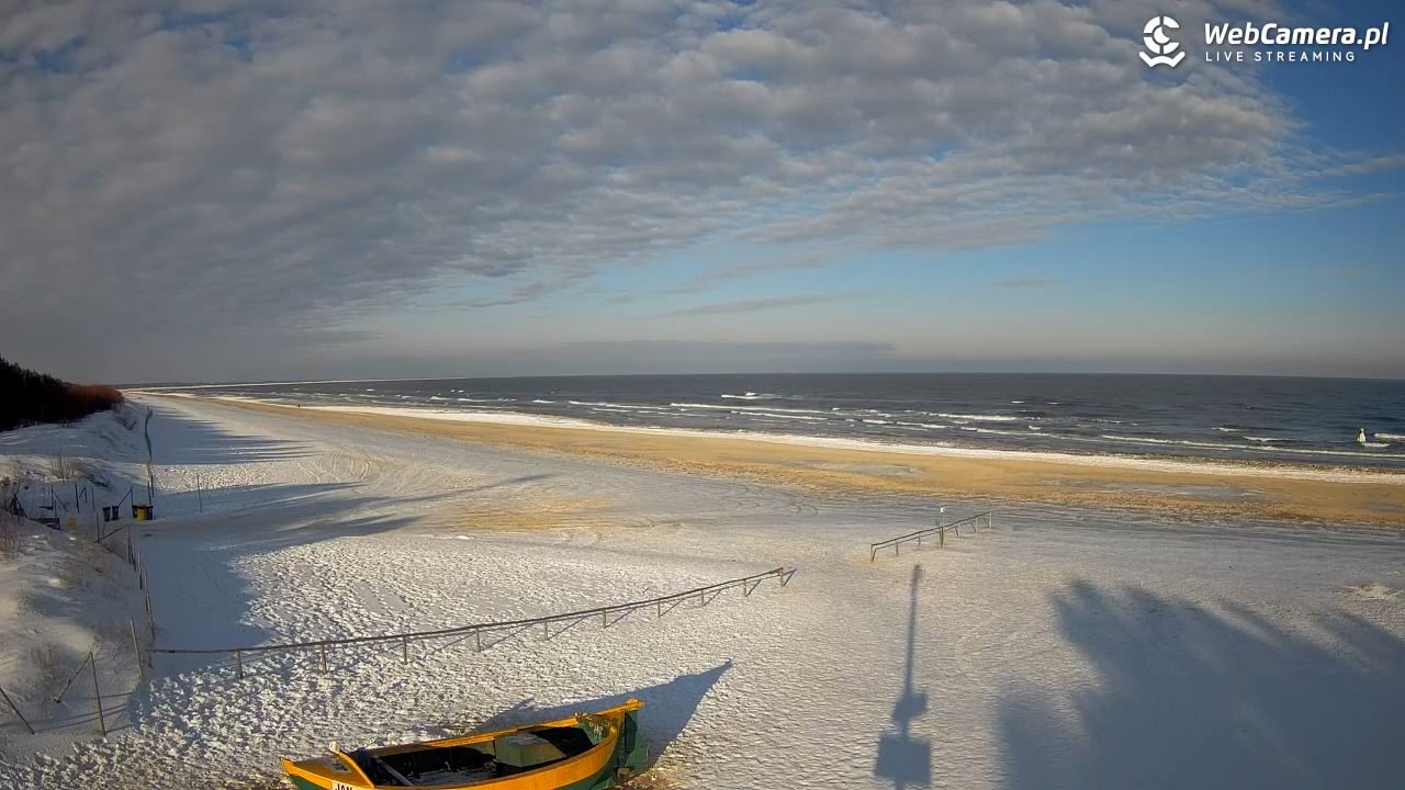 JANTAR - widok na plażę - 04 luty 2026, 09:40