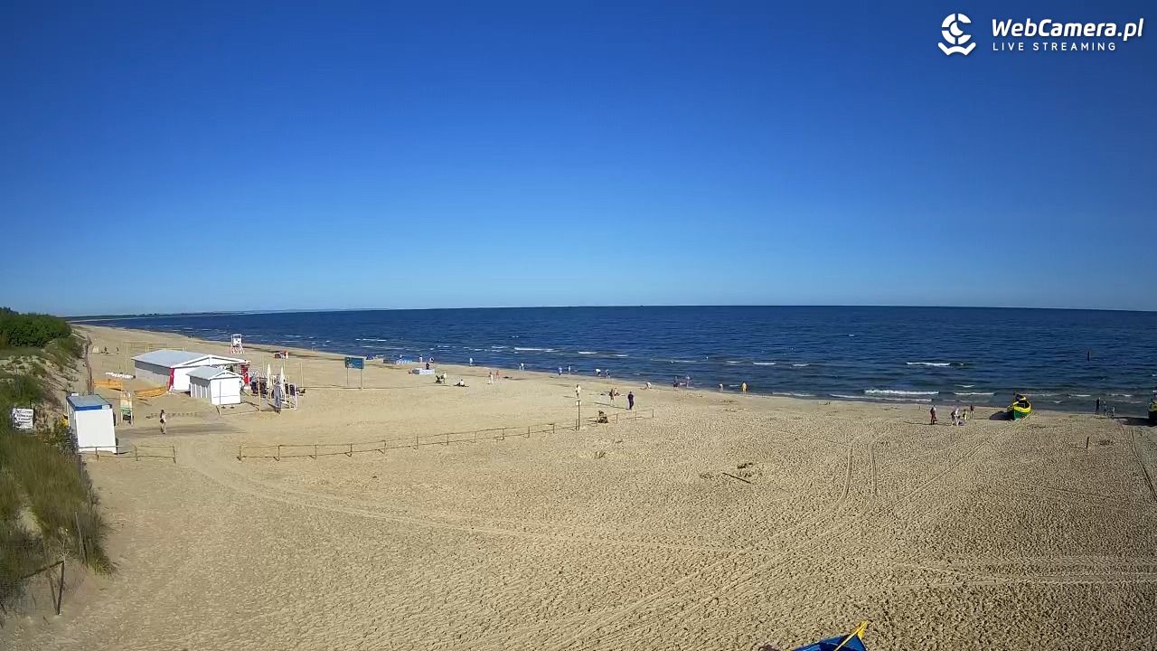 JANTAR - widok na plażę - 02 sierpień 2026, 08:28