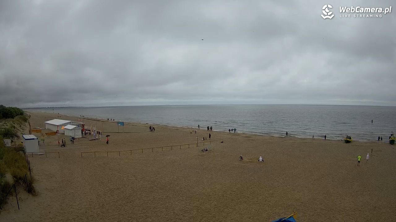 JANTAR - widok na plażę - 01 sierpień 2026, 18:29