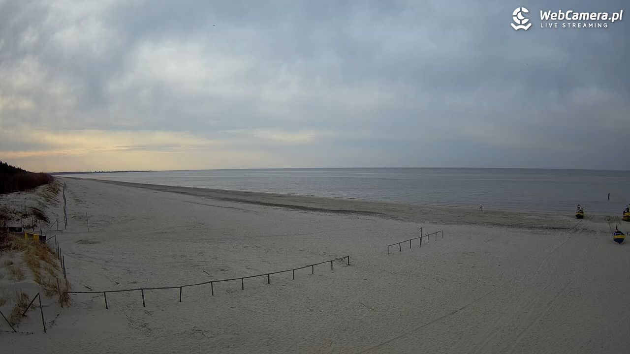 JANTAR - widok na plażę - 24 marzec 2026, 16:43