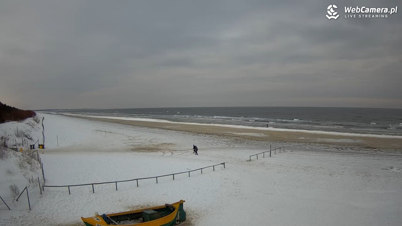 JANTAR - widok na plażę - 04 luty 2026, 14:00
