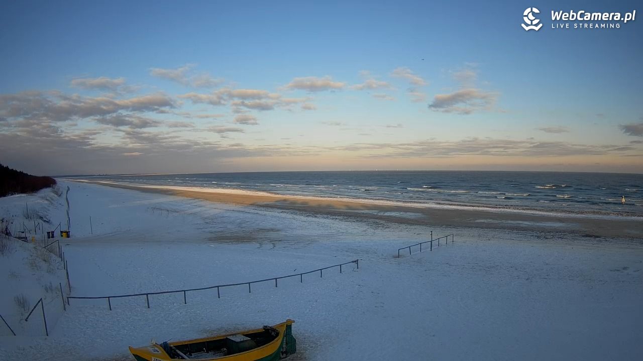 JANTAR - widok na plażę - 04 luty 2026, 08:27