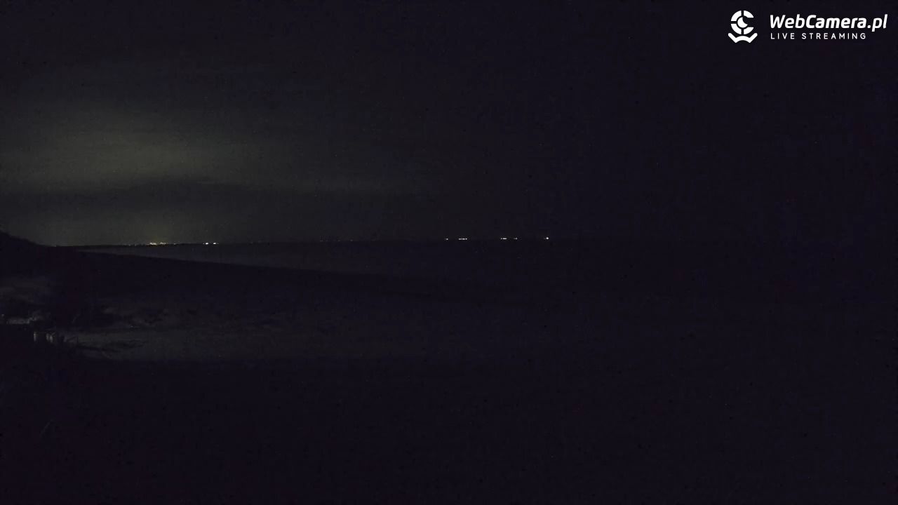 JANTAR - widok na plażę - 24 marzec 2026, 22:10