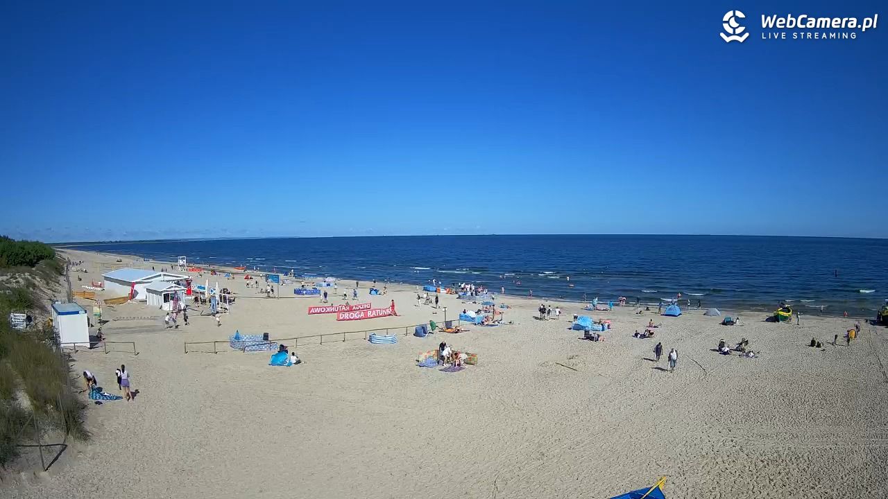 JANTAR - widok na plażę - 02 sierpień 2026, 09:40