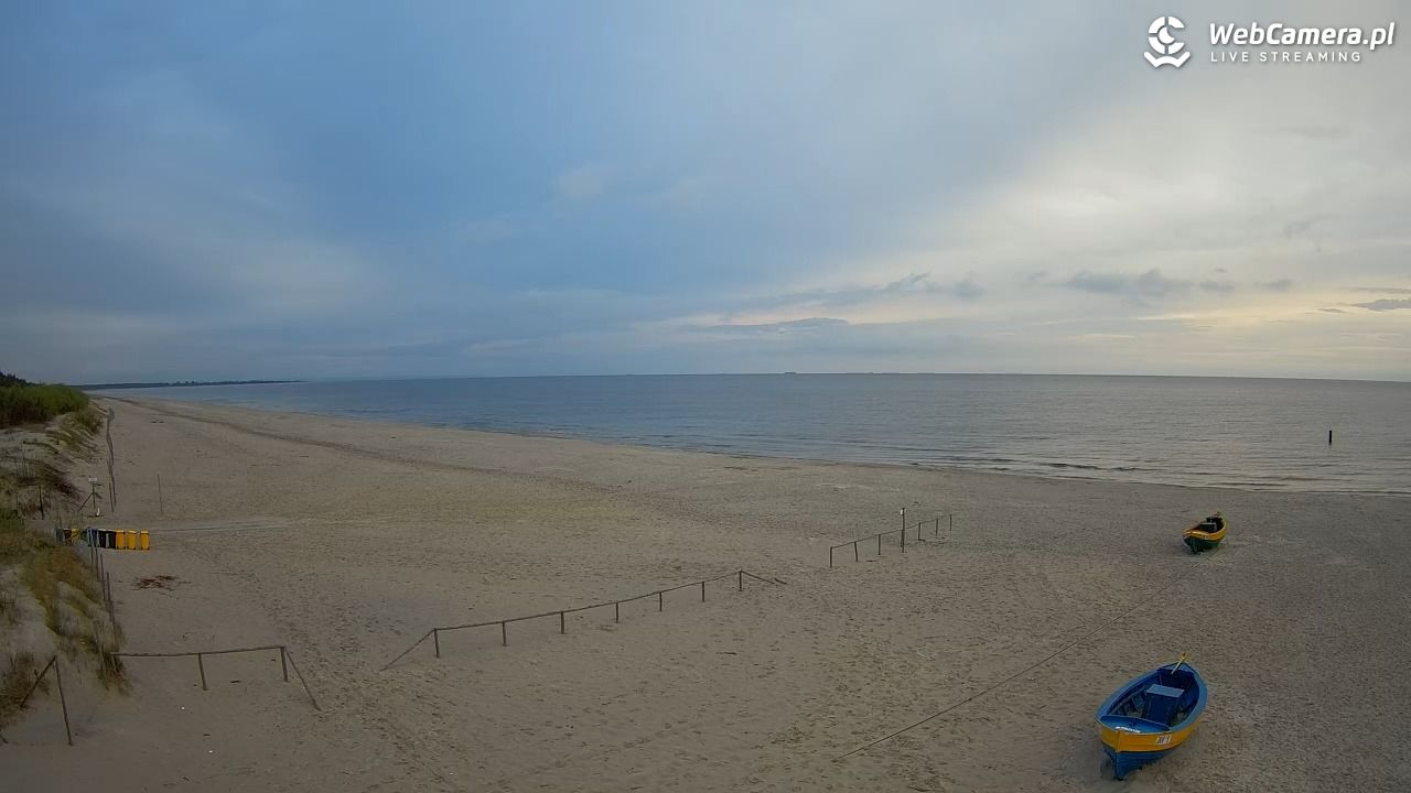 JANTAR - widok na plażę - 13 maj 2026, 05:23