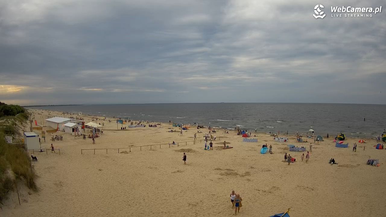 JANTAR - widok na plażę - 04 sierpień 2026, 17:11