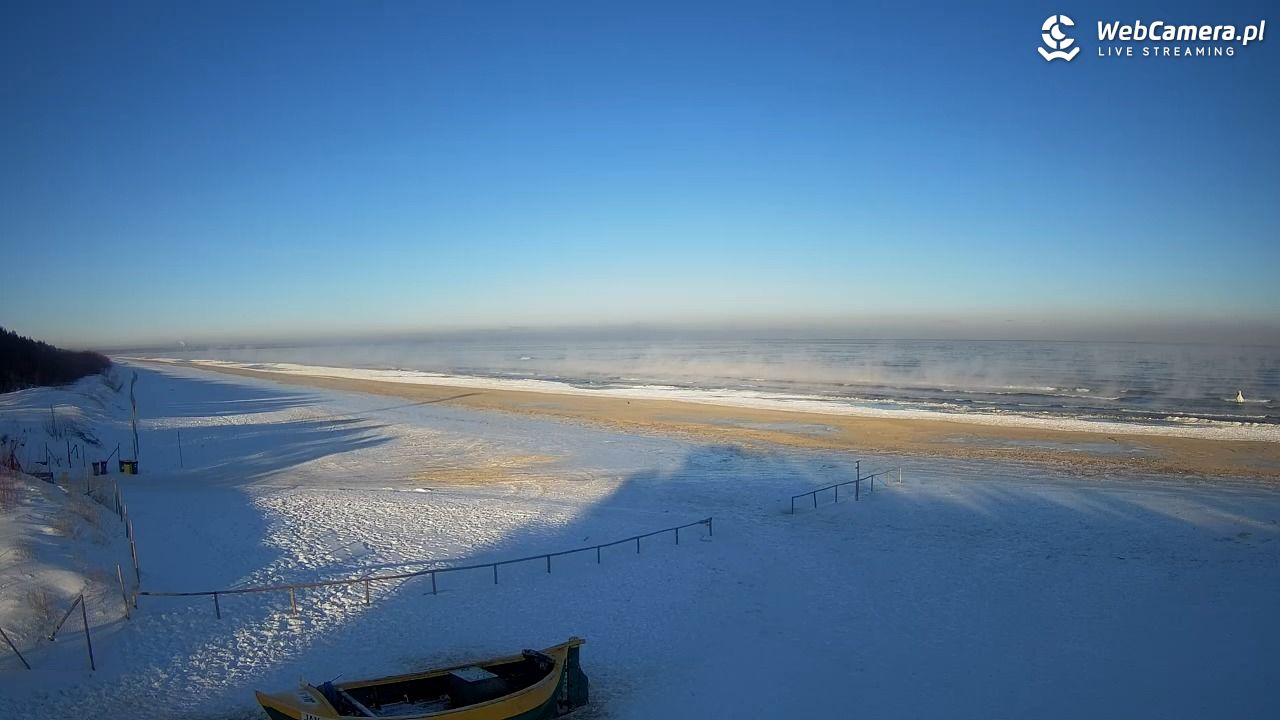JANTAR - widok na plażę - 03 luty 2026, 09:03