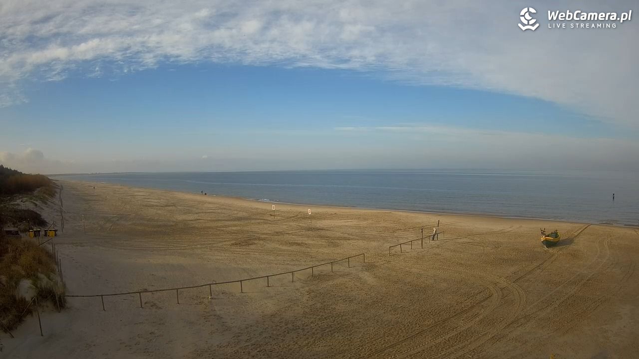 JANTAR - widok na plażę - 03 listopad 2025, 13:05