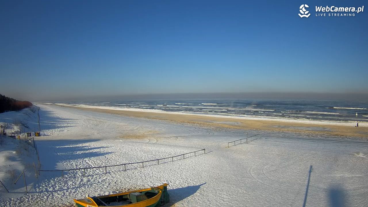 JANTAR - widok na plażę - 03 luty 2026, 11:00