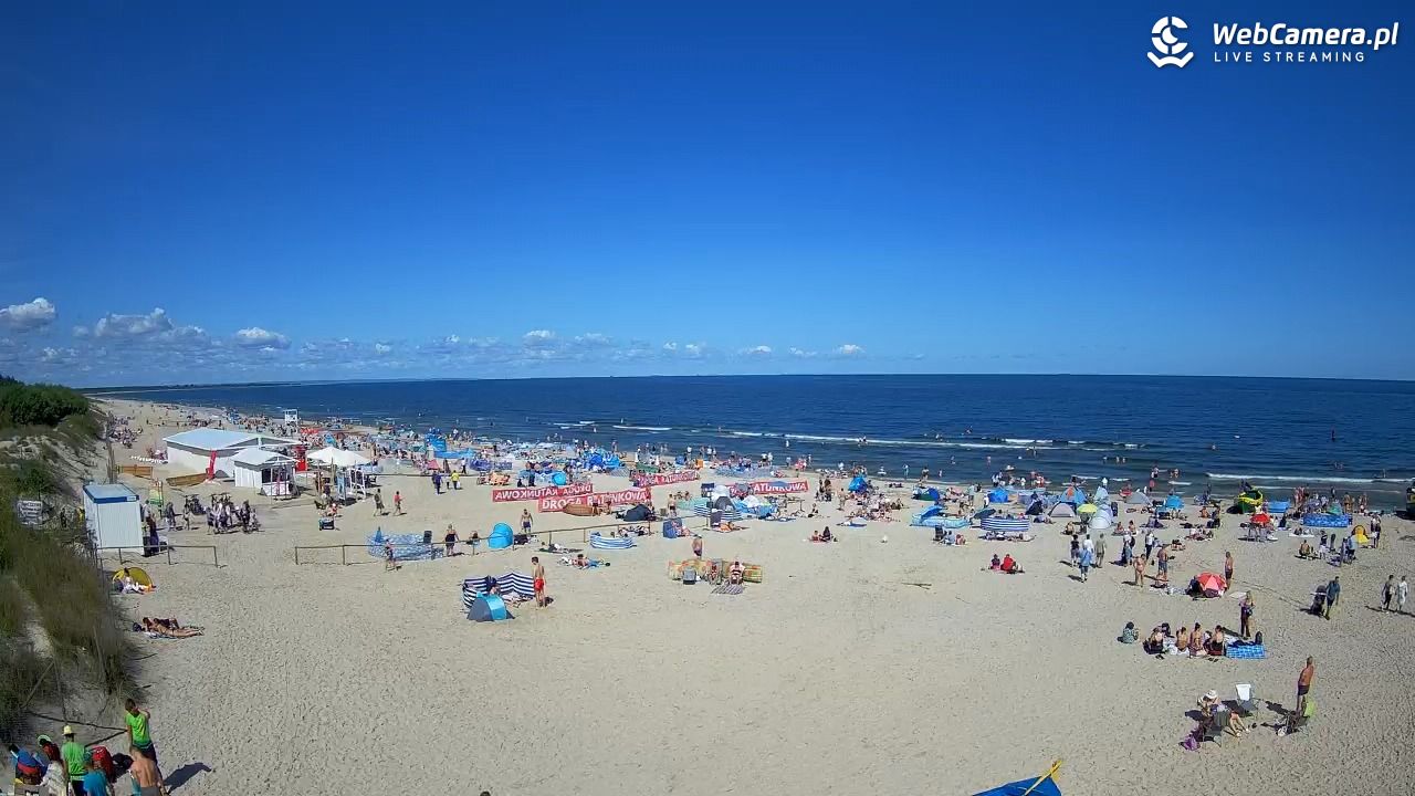 JANTAR - widok na plażę - 02 sierpień 2026, 10:48