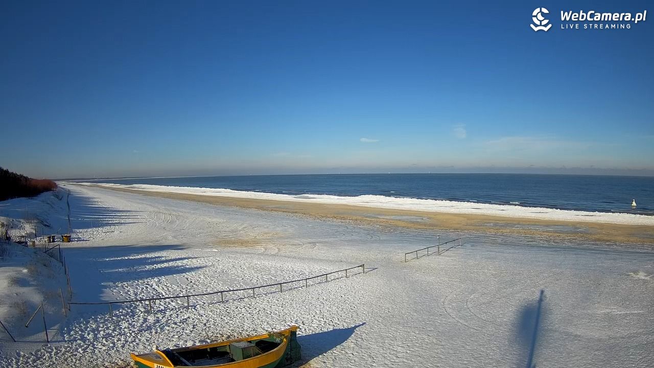 JANTAR - widok na plażę - 02 luty 2026, 10:52