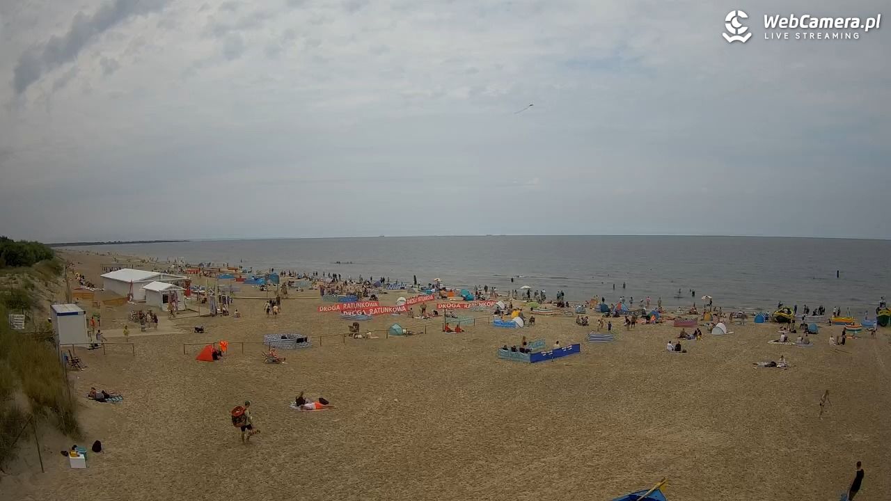 JANTAR - widok na plażę - 01 sierpień 2026, 11:43