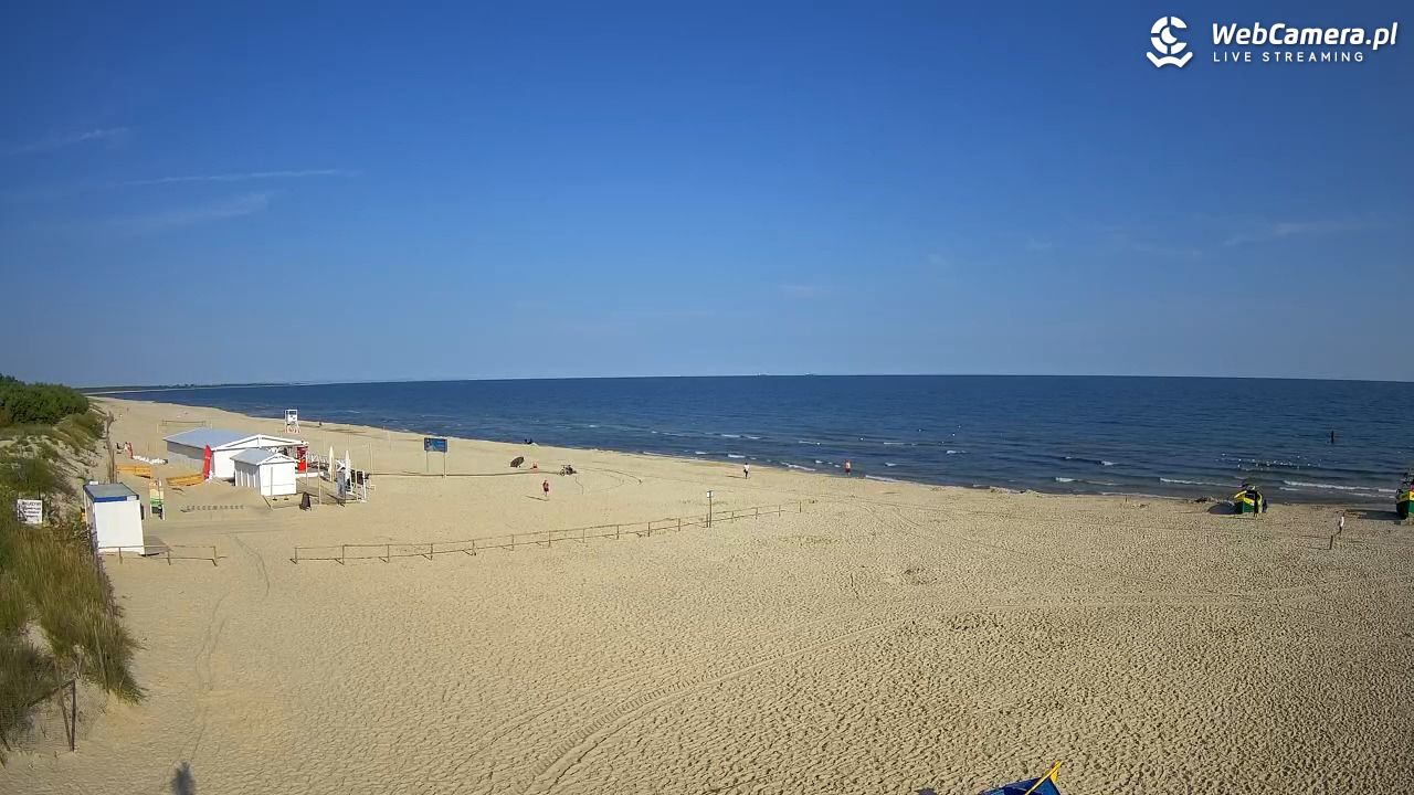 JANTAR - widok na plażę - 04 sierpień 2026, 08:14