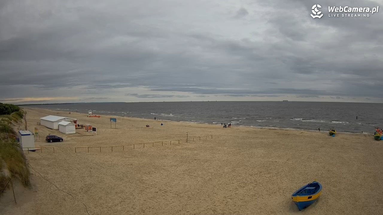 JANTAR - widok na plażę - 01 lipiec 2026, 16:44