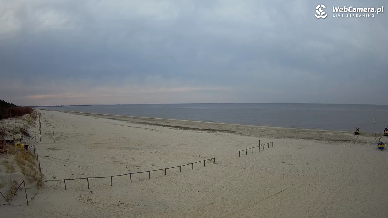 JANTAR - widok na plażę - 24 marzec 2026, 16:28