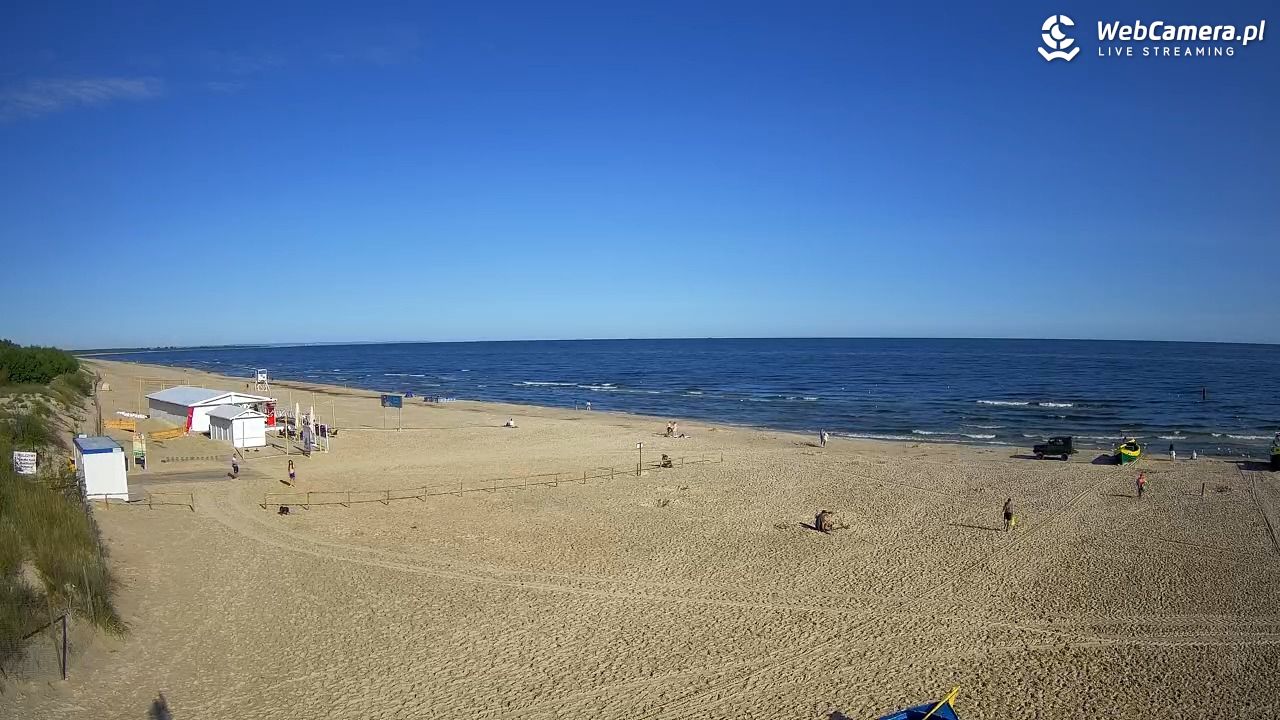 JANTAR - widok na plażę - 02 sierpień 2026, 08:14