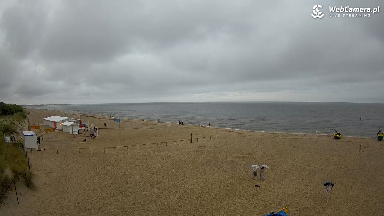 JANTAR - widok na plażę - 01 sierpień 2026, 17:29